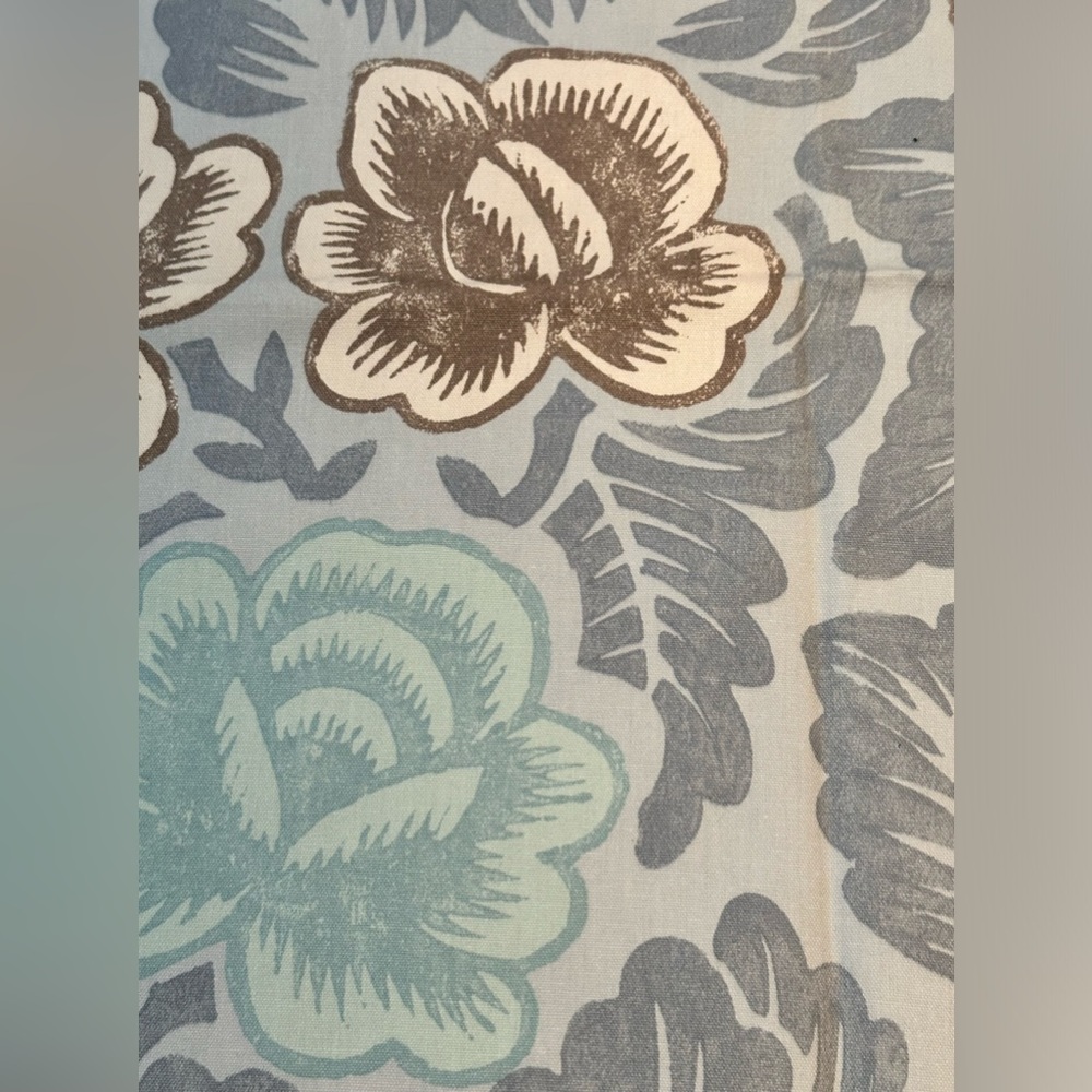 Designers Guild Fabric Sample Remnant Havana 100% Cotton Blue Washable - Picture 15 of 16
